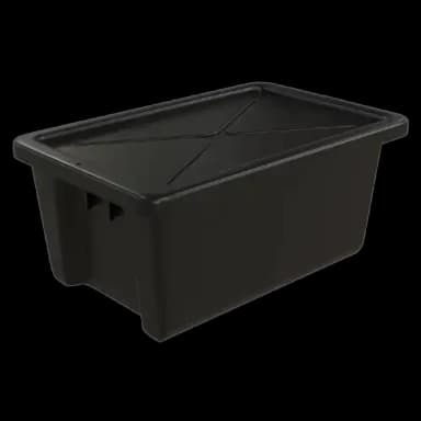 54L Plastic Storage Box + Lid