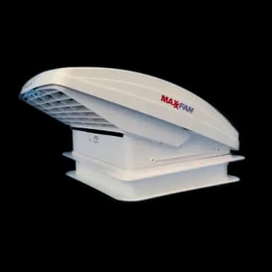 MaxxFan Deluxe with Rain Dome