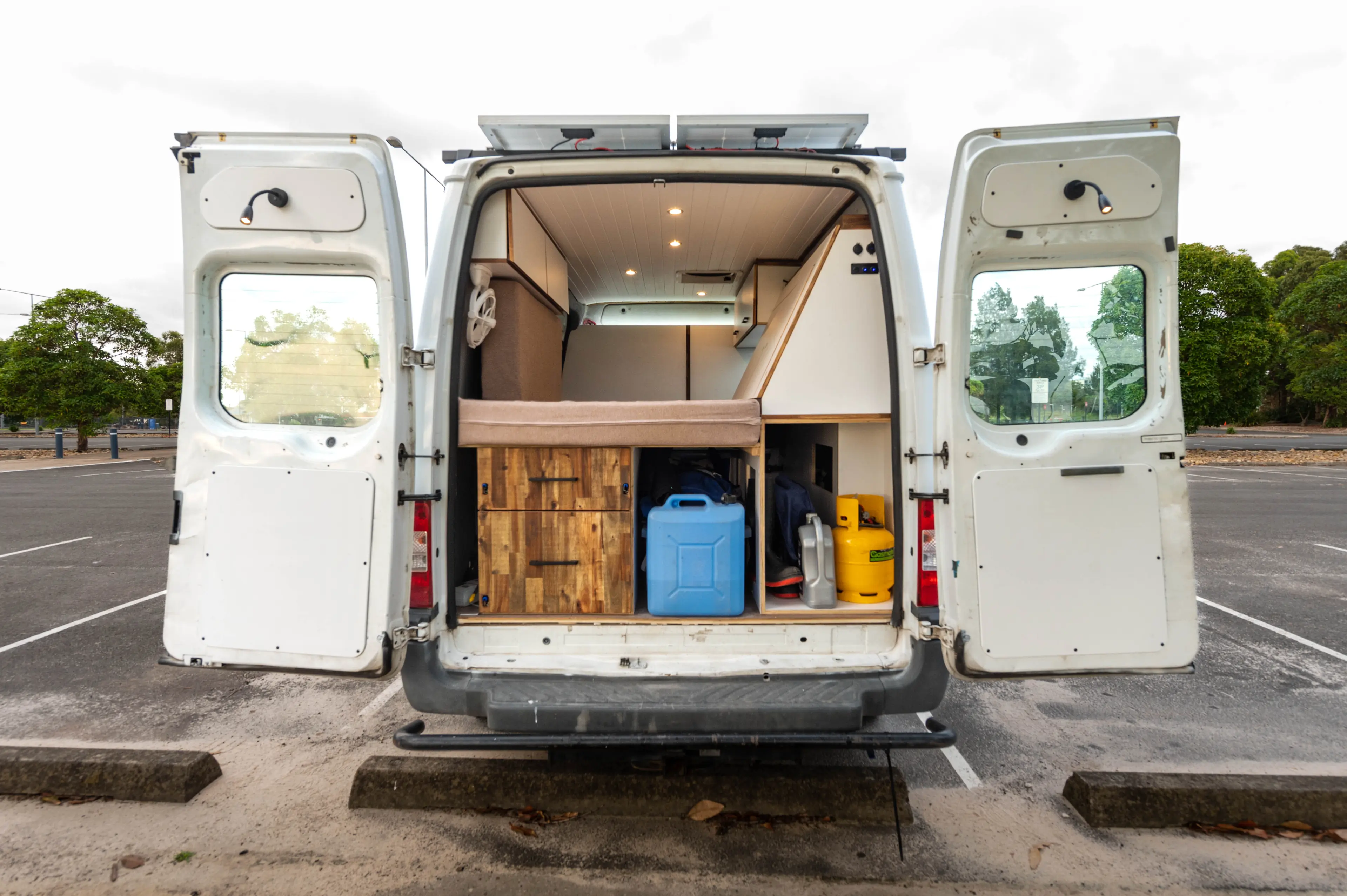 Van build progress photo 11