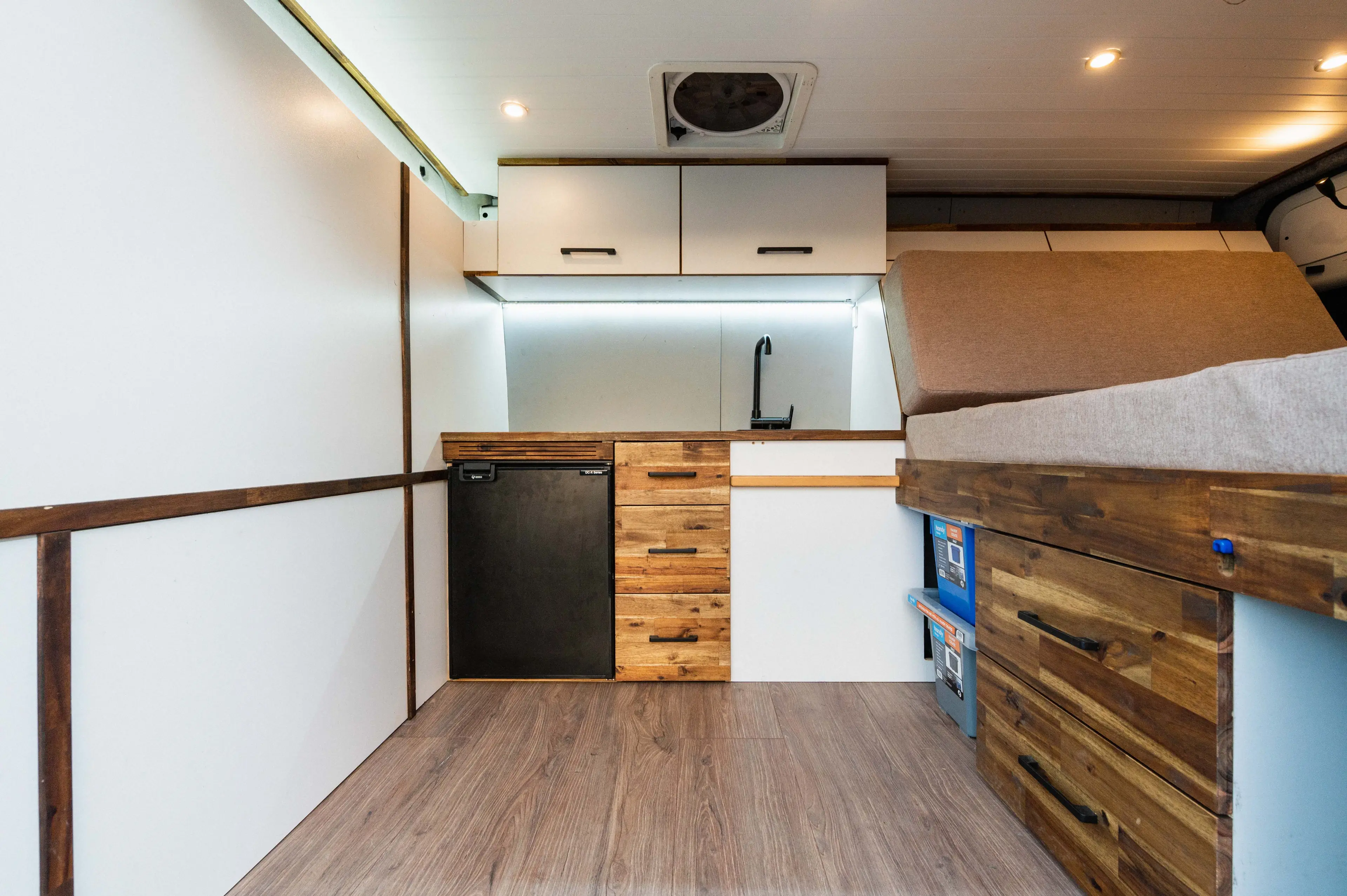 Van build progress photo 5