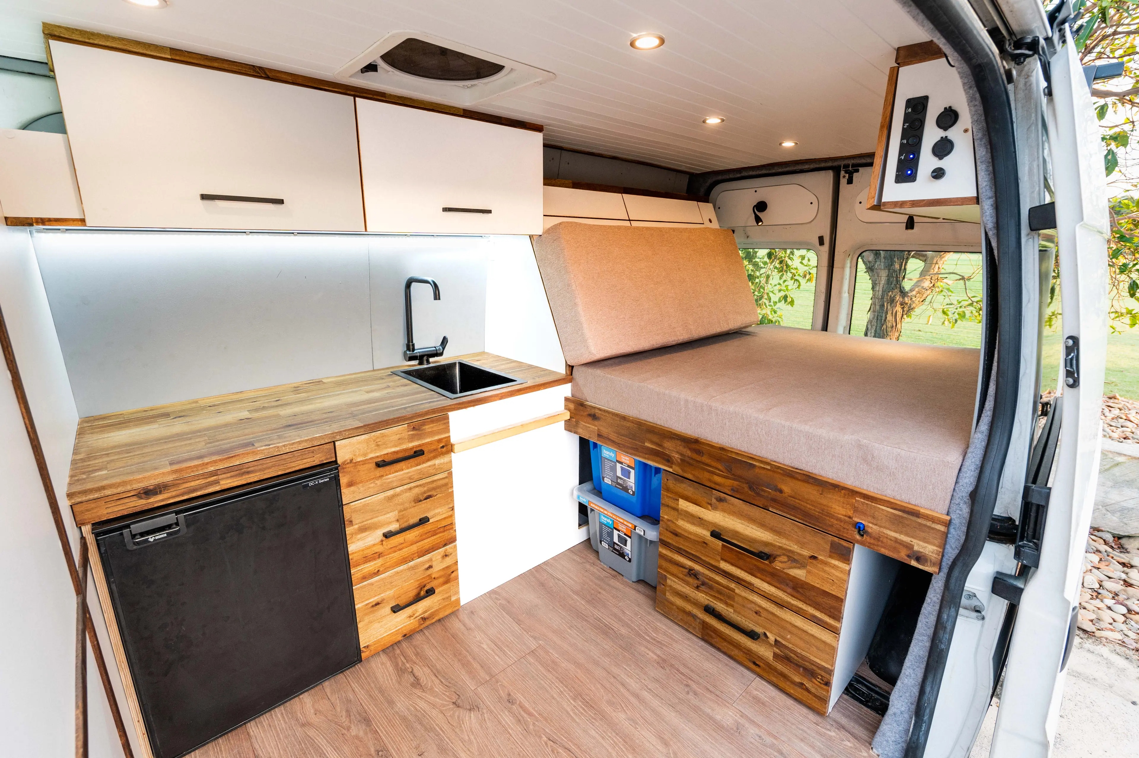 Van build progress photo 8